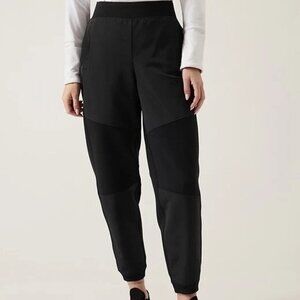 ATHLETA Get Set Hybrid Jogger Women's Size Small | Black Pant #467913 Soft Cozy